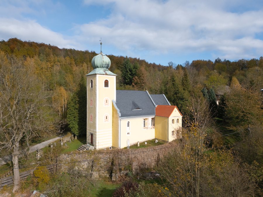 Saint Catherine of Alexandria church in Kąty Bystrzyckie