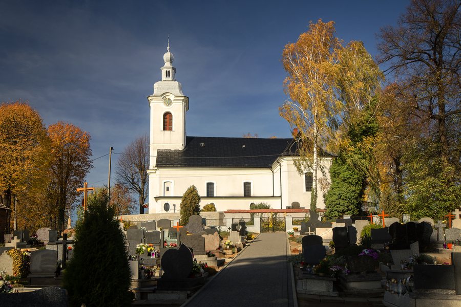 File:SM Pawłowiczki Kościół św Apostołów Andrzeja i Jakuba (1) ID 610597.jpg