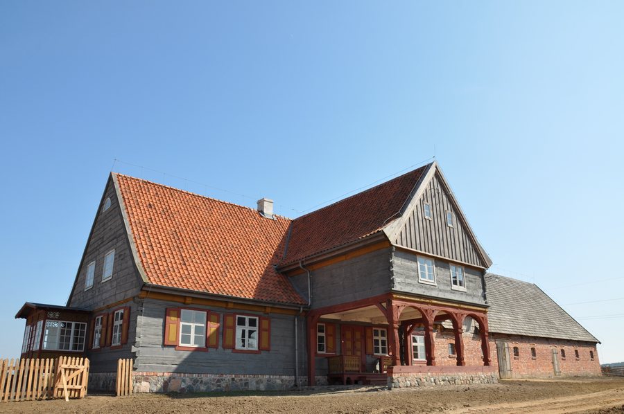 Zagroda z Kaniczek - Olenderski Park Etnograficzny w Wielkiej Nieszawce