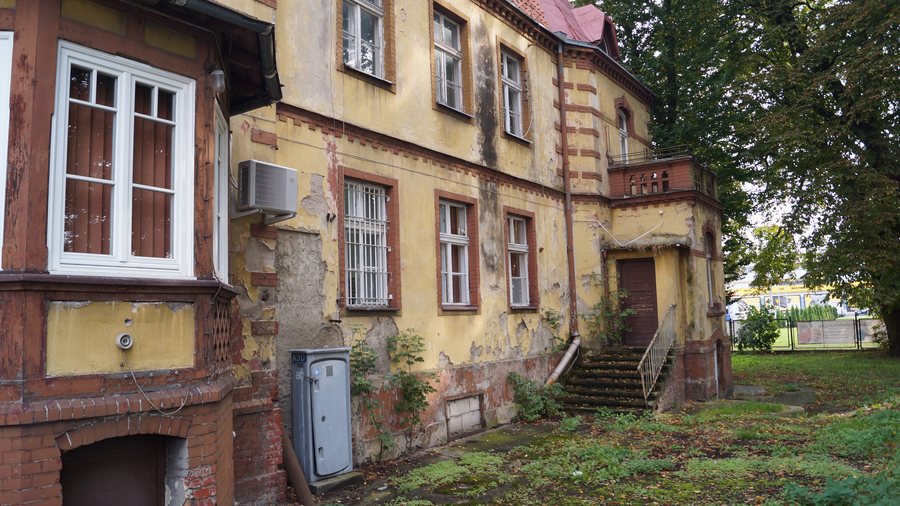 Elbląg, former Hotel Stadt Elbing