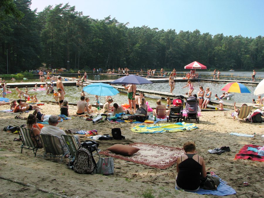 Duży Staw Lake in Golejów