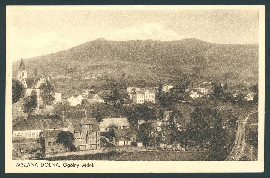 File:Mszana Dolna - ogolny widok. przed 1945 (71375592).jpg