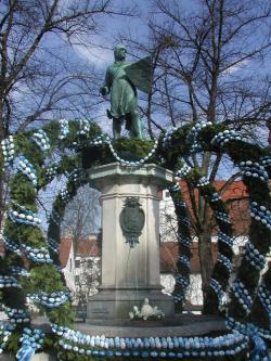 Easter city decorations